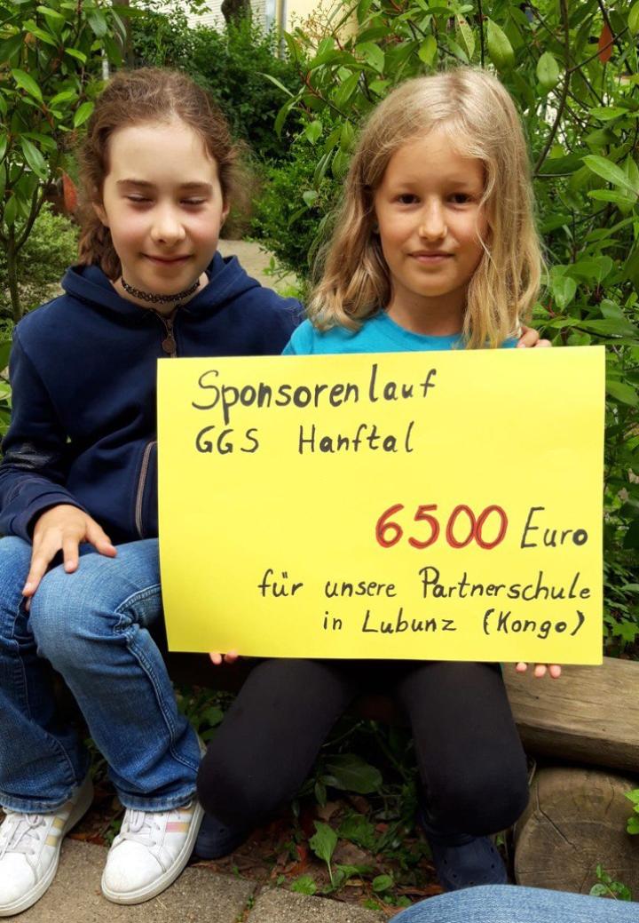 Sponsorenlauf der Grundschule Hanftal