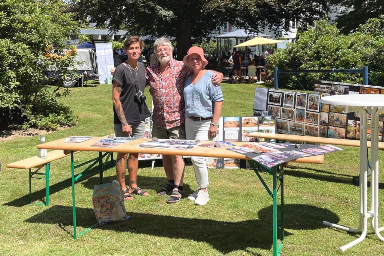 Jasmin Liberio, Hans Jagsch, Barbara Kossack (von links)