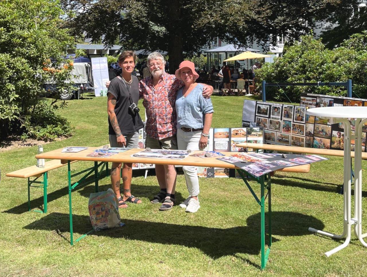 Jasmin Liberio, Hans Jagsch, Barbara Kossack (von links)