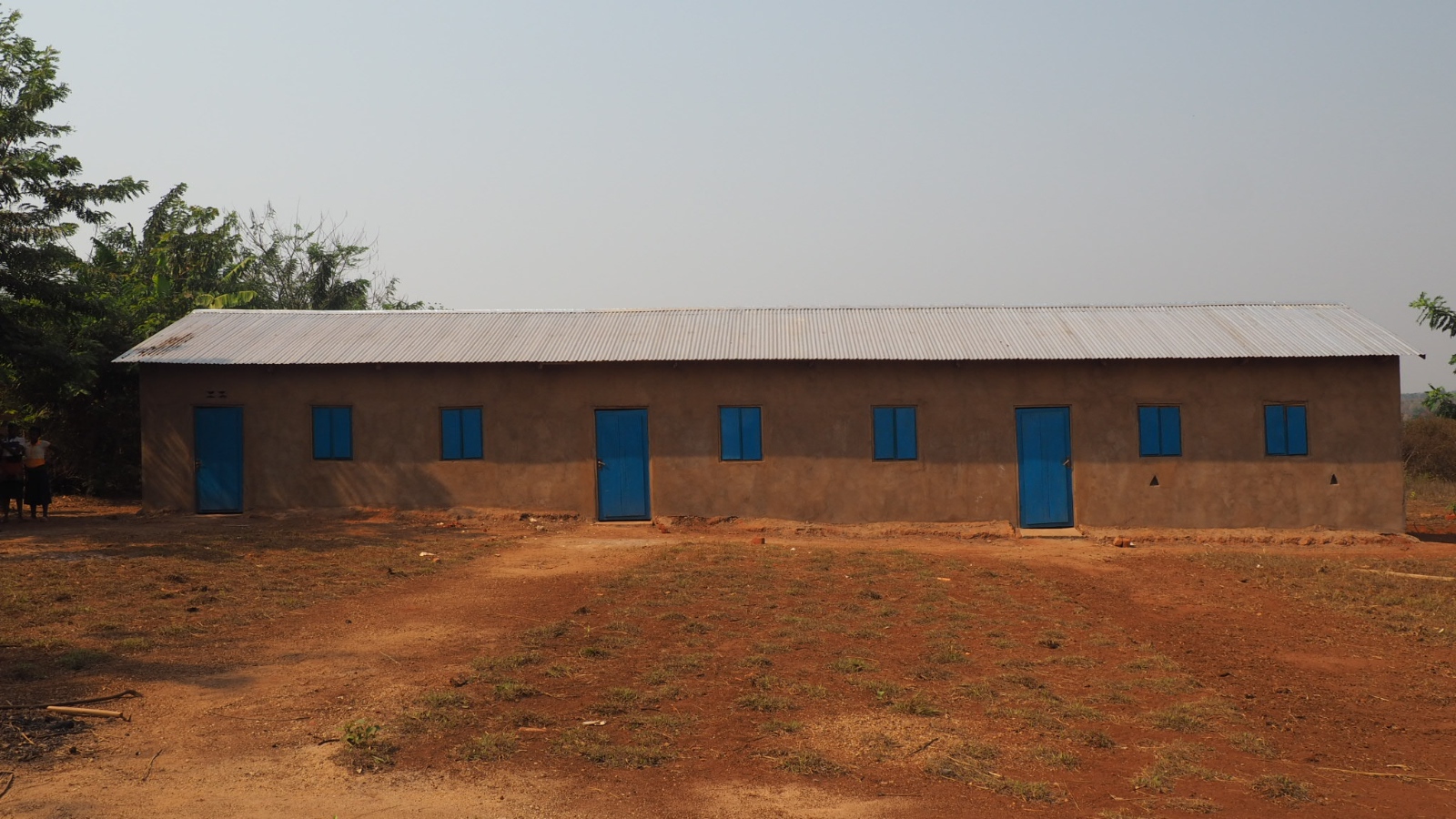 Neues Gebäude für die Sekundarschule in Tshimand