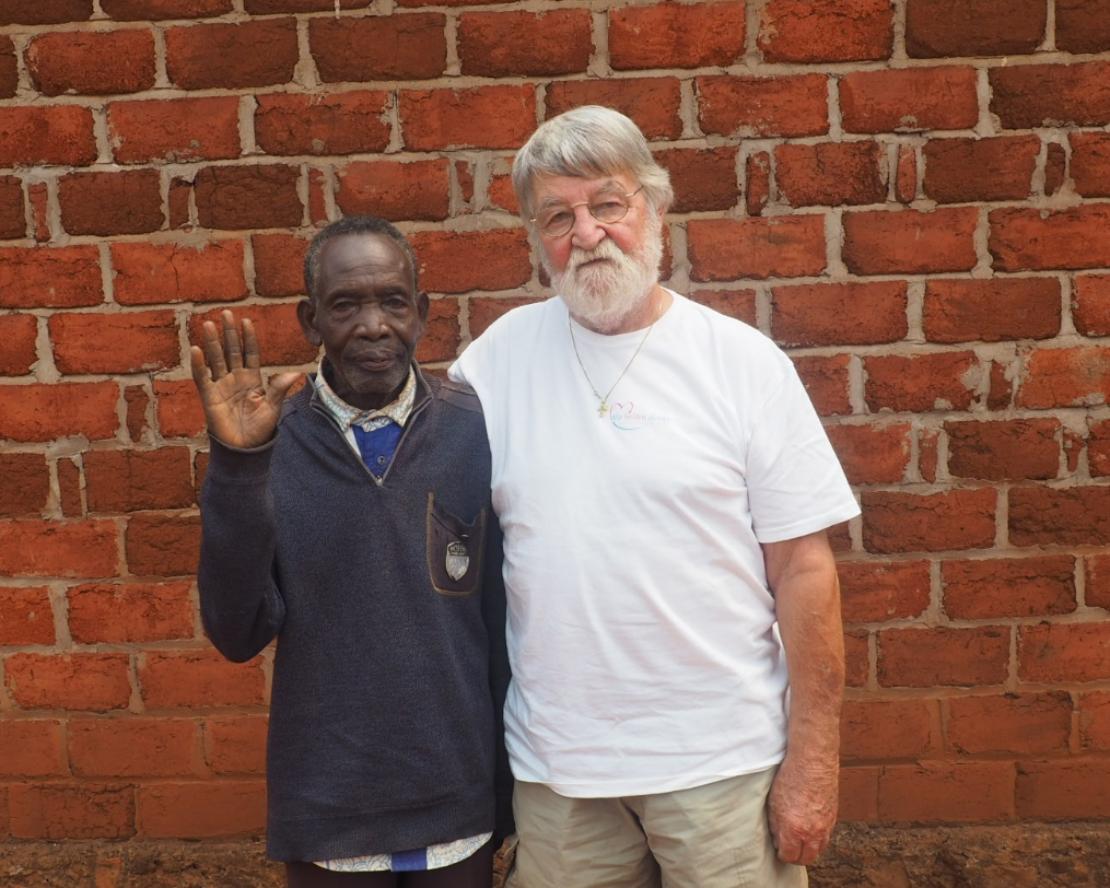 Célestin (Kongo) und Hans Jagsch